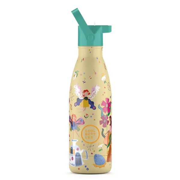 Cool Bottles Kids 350ml 兒童保溫瓶 – 魔法仙女 ✨