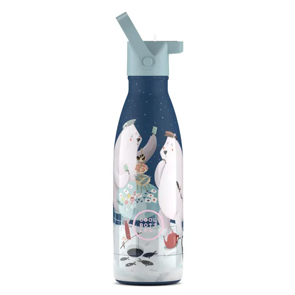 Cool Bottles Kids 兒童保溫瓶 350ml｜北極熊
