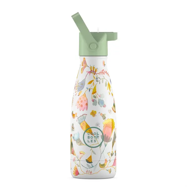 Cool Bottles Kids 兒童保溫瓶 260ml｜春天花朵