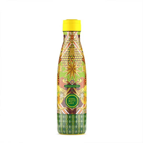 Cool Bottles × Catalina Estrada 保溫瓶 500ml｜Mystical Lions 神秘獅子