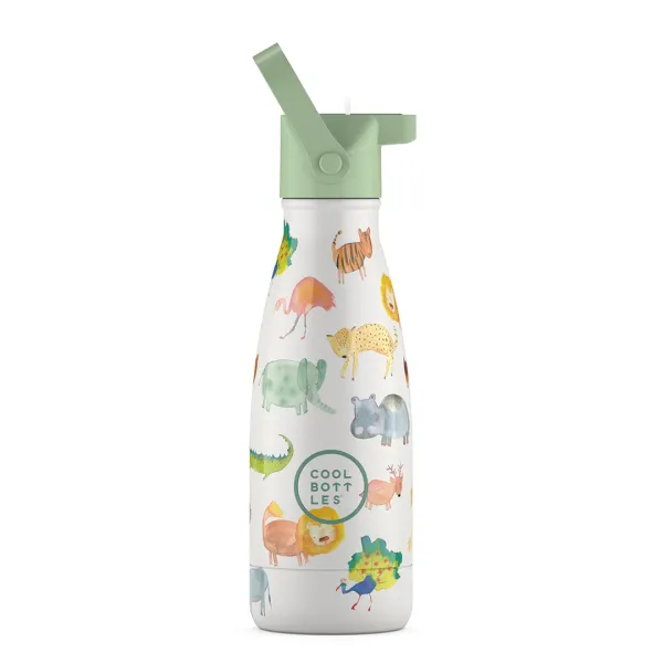 Cool Bottles Kids 兒童保溫瓶 260ml｜狂野非洲