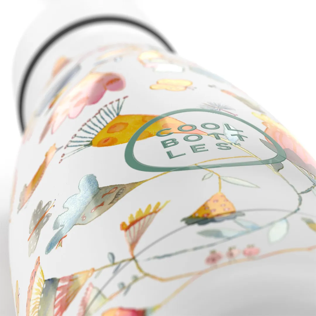 Cool Bottles Kids 兒童保溫瓶 260ml|春天花朵 圖3