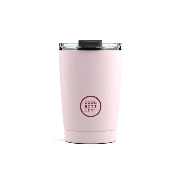 Cool Bottles 隨行保溫杯 330ml｜Pastel Pink 粉紅