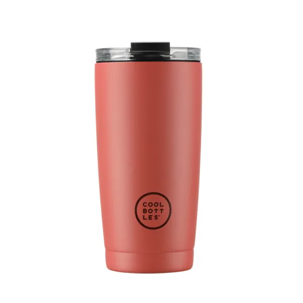Cool Bottles 保溫瓶 550ml｜Pastel Coral 珊瑚紅