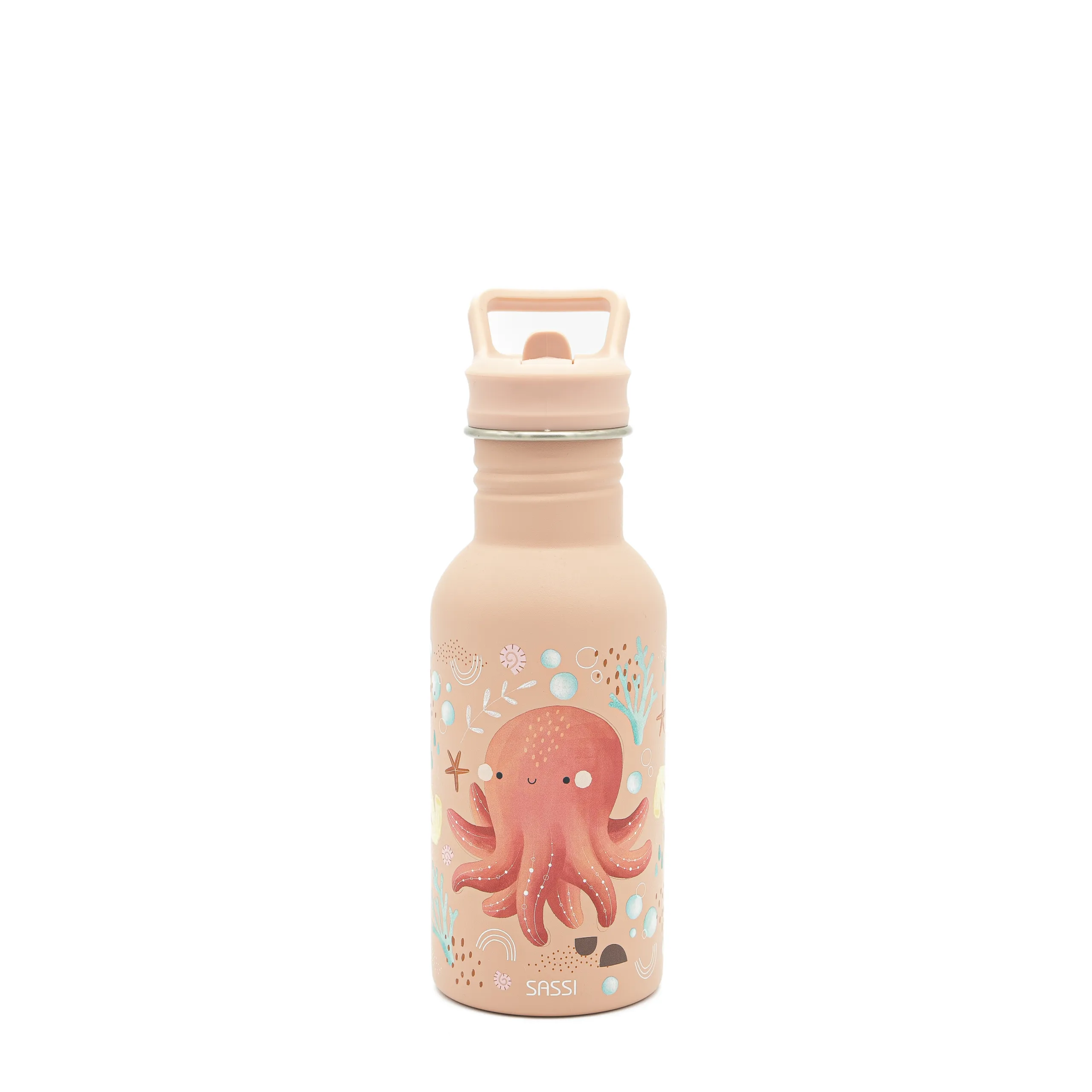 500ml 不鏽鋼冷水瓶 章魚