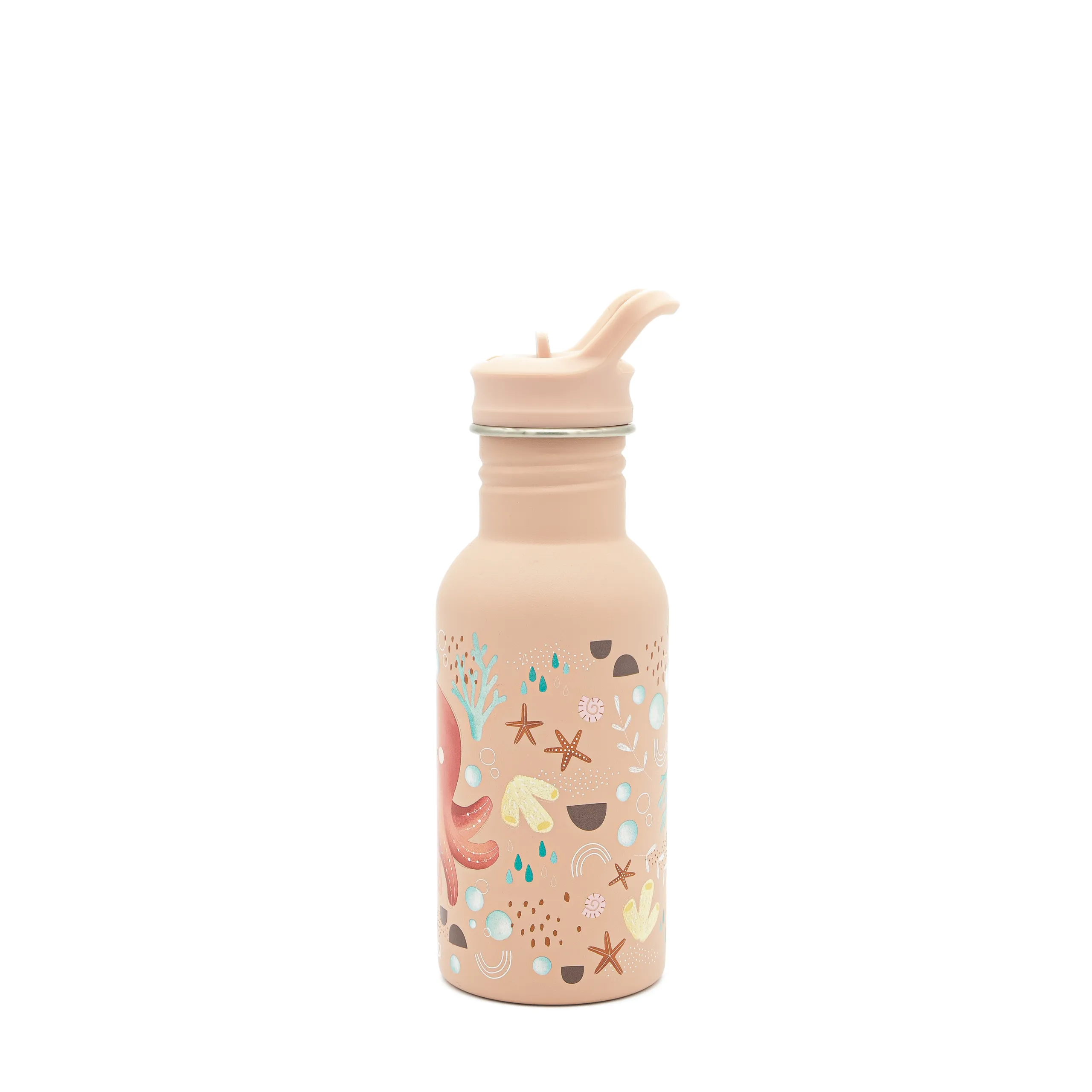 500ml 不鏽鋼冷水瓶 章魚