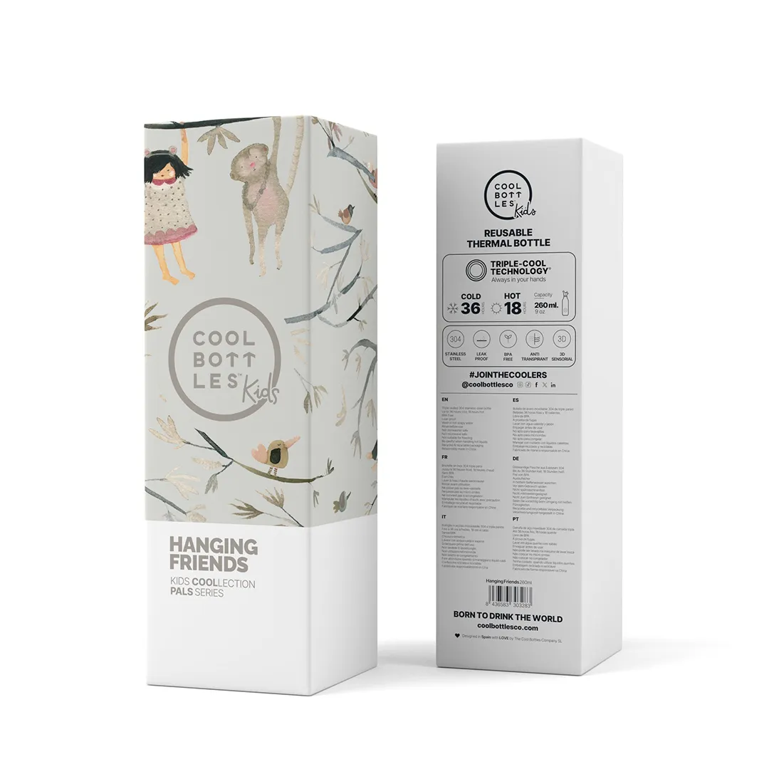 cool bottles kids 260ml 兒童保溫瓶 – 盪鞦韆的好朋友